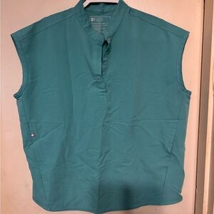 Figs Women's Pacific Blue Rafaela Scrub Top